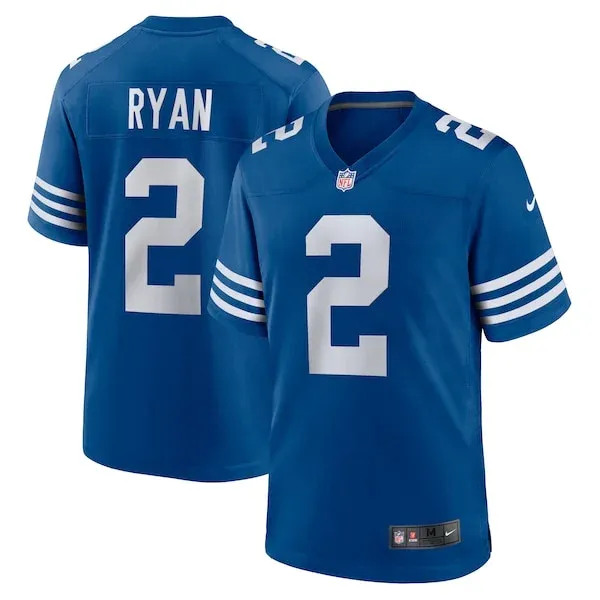 None Game NFL Jersey - Royal | High-Quality Football Apparel