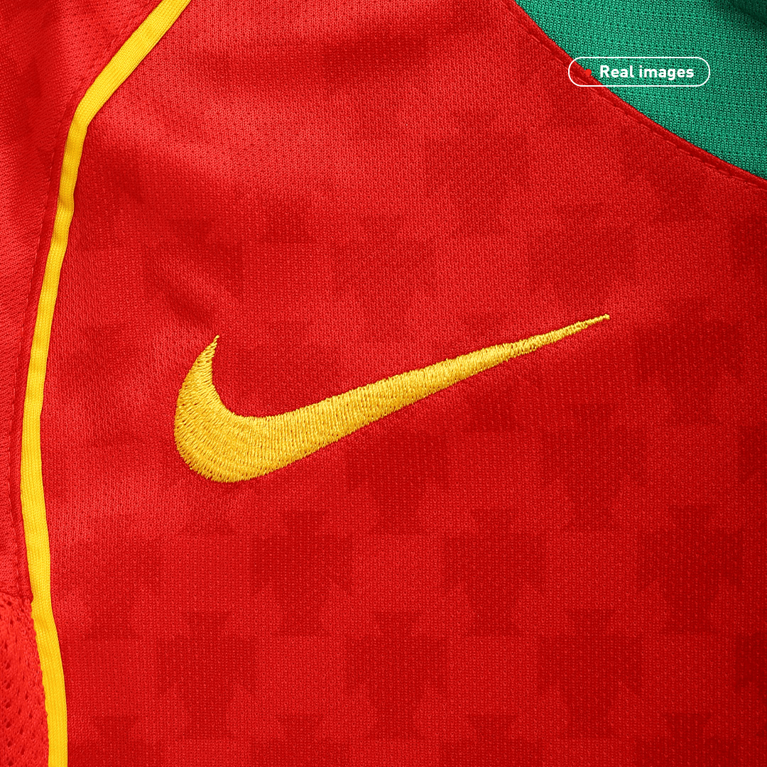 Portugal Home Retro Soccer Jersey 2004 - Euro Final Authentic Kit
