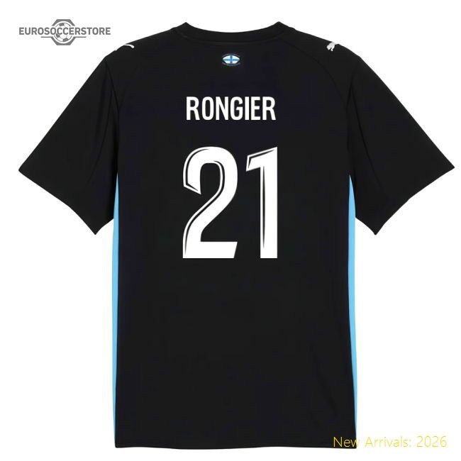 Trending 2025-2026 Marseille Away Shirt (Kids) (Rongier 21)