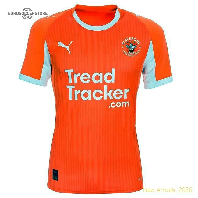 2025-2026 Blackpool Home Shirt - Official Edition - Match Day Jersey