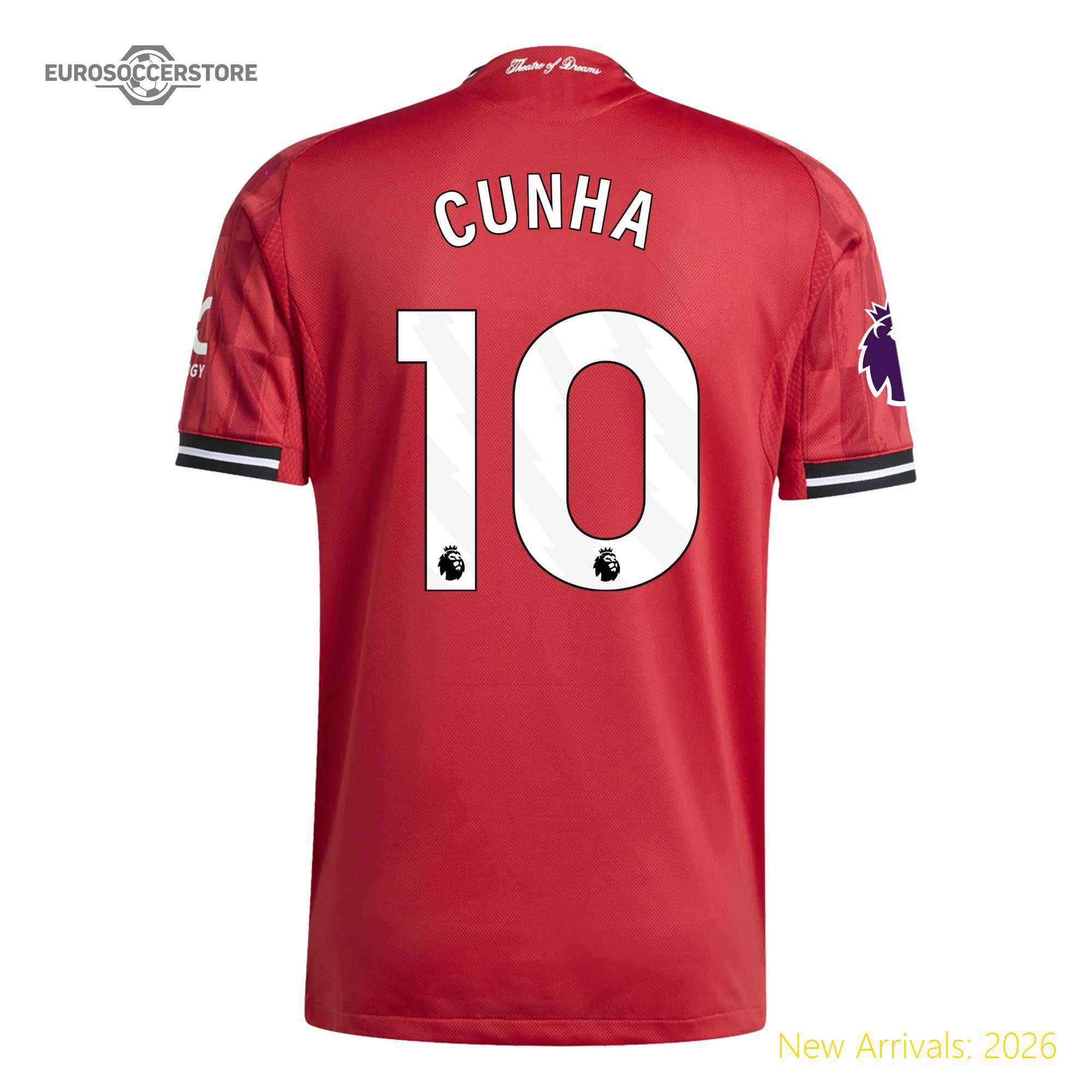 Trendy Official Men Mun Football Legend Home Jersey 2023