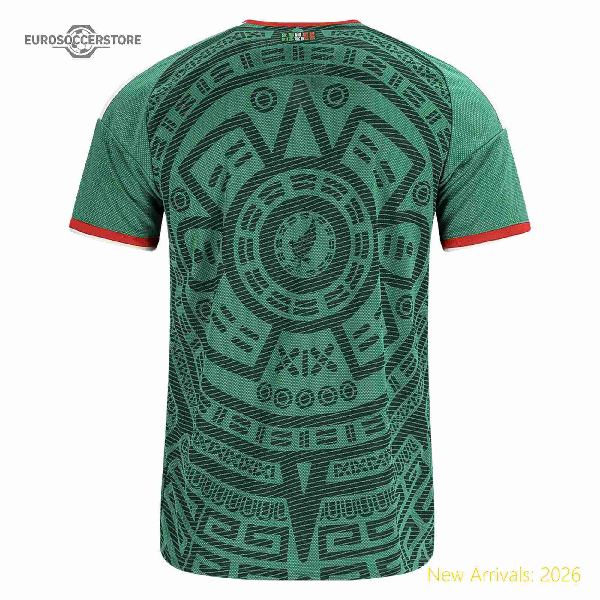 Officially Approved Men Mex Team Home Official Jersey 2026