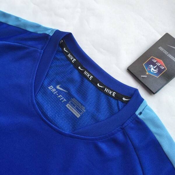 France 2015-16 Navy Blue Training Shirt - Official Replica 15652