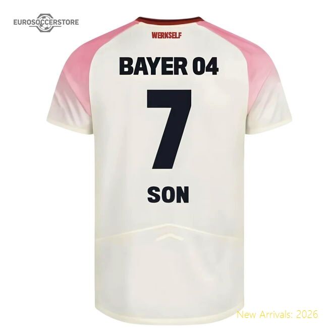 Top-grade 2025-2026 Bayer Leverkusen Alternate Jersey (kids) (son 7)