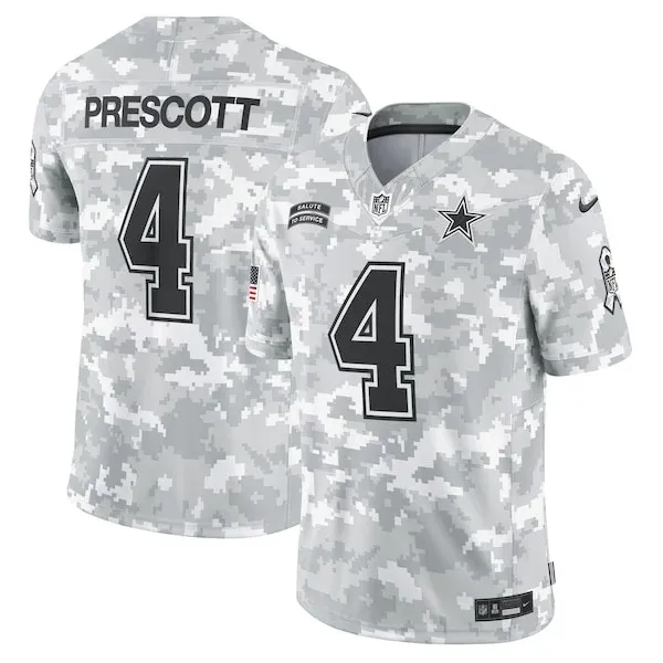 Performance Dallas Cowboys Limited Jersey - Premium Camo NFL Fan Je...