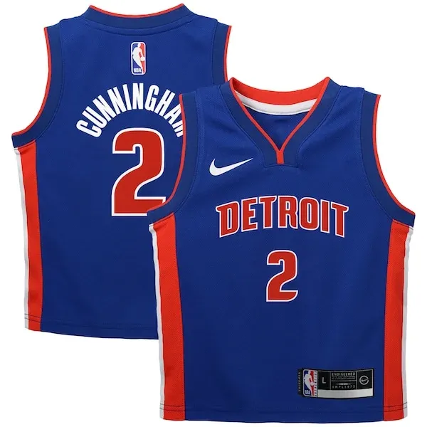Cade Cunningham DET Official Team Jersey - Elite - Licensed Product