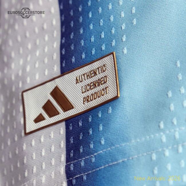 Argentina Authentic 20262027 Home Official Jersey S3638chest