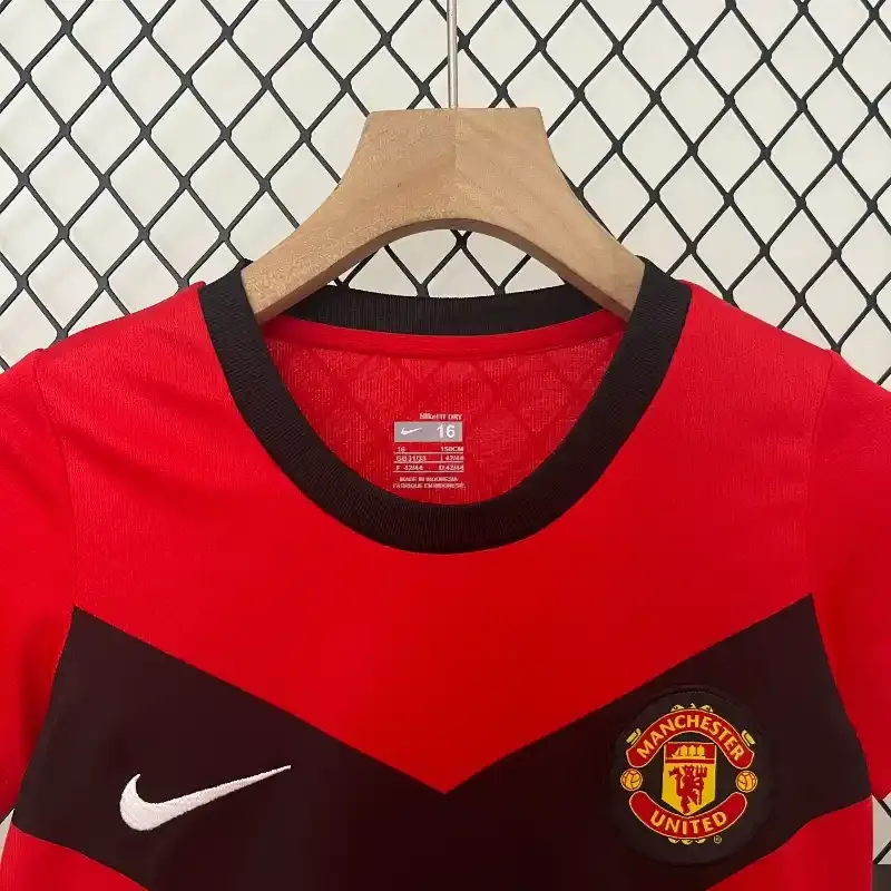 2009-2010 Kids Manchester United Jersey retro kit