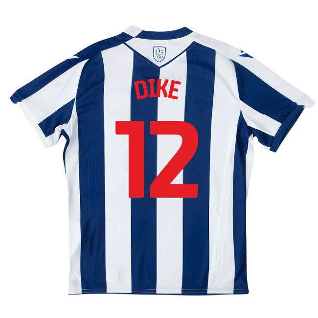West Brom 2025-20 Home Soccer Kit Dike Printing M S Kids