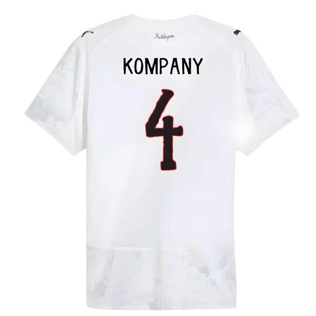 2025-2026 KIDSUPER x Manchester City CWC Authentic Shirt (White) (Kompany 4)