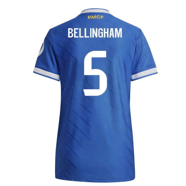 2025-2026 Real Madrid Authentic Third Shirt (Womens) (Bellingham 5)