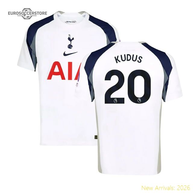 2025-2026 Spurs Hotspur Home Shirt (kudus 20) - Unbeatable Value