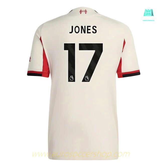 2025-2026 Liverpool Authentic Away Shirt (Jones 17)