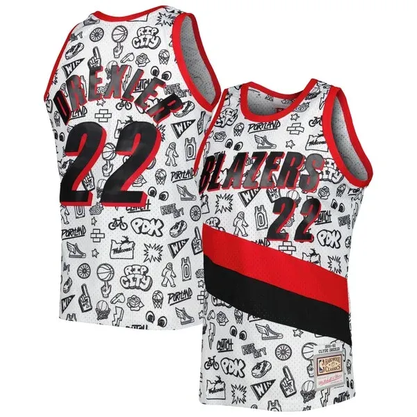 Clyde Drexler POR NBA Jersey - Great Value Fan Gear - Licensed Product
