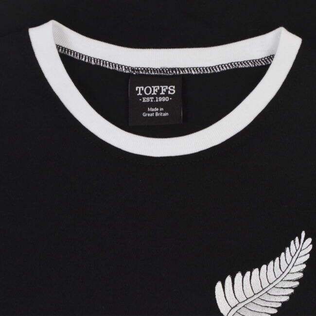 New Zealand Rugby T-Shirt - Black/White
