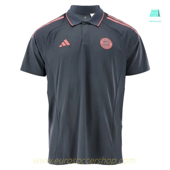 2025-2026 Bayern Munich Polo Shirt (Bold Onix)