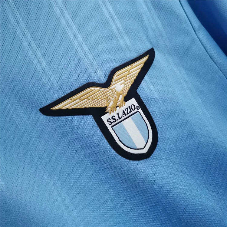 Lazio Soccer Jersey 21-22 Home Blue Football Shirt - Official Replica