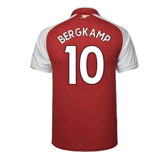 Arsenal 17/18 Home Football Shirt Adult Size XS ((Excellent) XS) (Bergkamp 10)