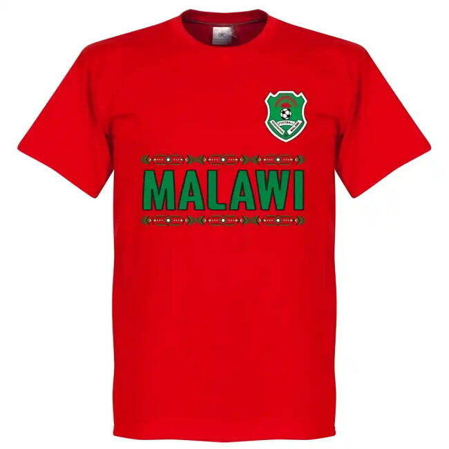 Fan-Favorite Premium-Quality Malawi Team T-Shirt - Red Top-Tier