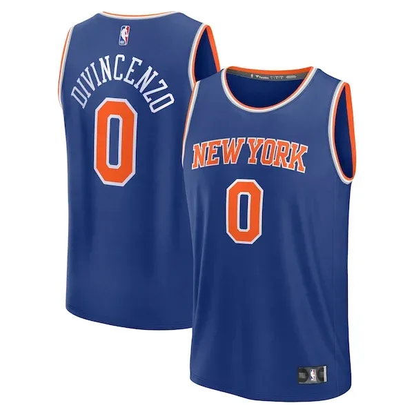 Donte DiVincenzo NYK Basketball Jersey - Reasonable Price