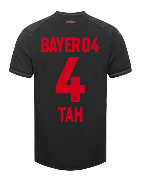 Bayer 04 Leverkusen TAH 4 Home Football Jersey for the 23-24 Season