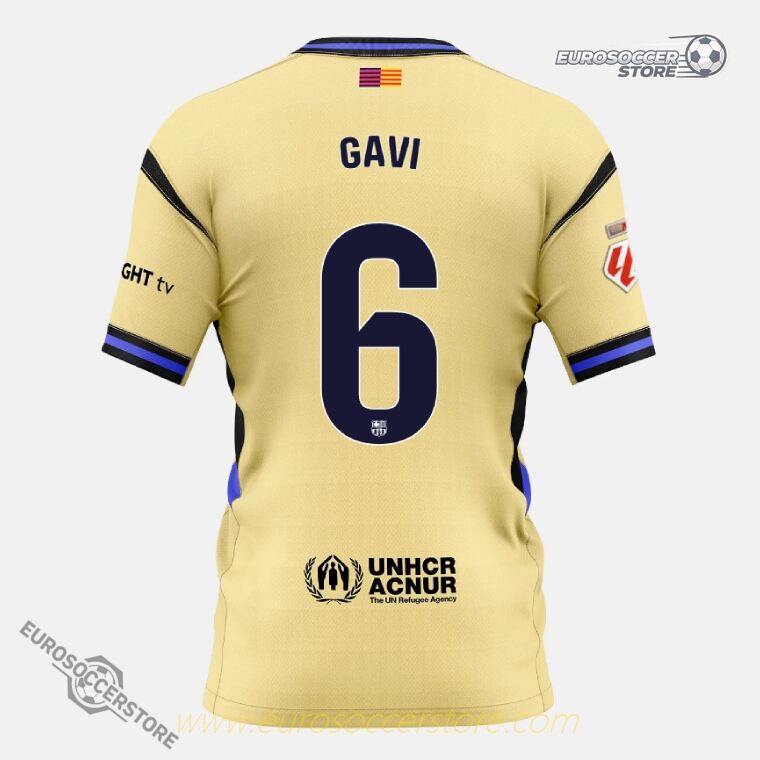 Barcelona Away 25-26 Kobe Bryant GAVI 6 Jersey (Player Version)