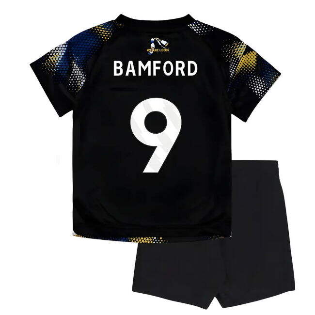 Match Quality Leeds Leeds United Third Baby Kit Bamford #9 Updated...
