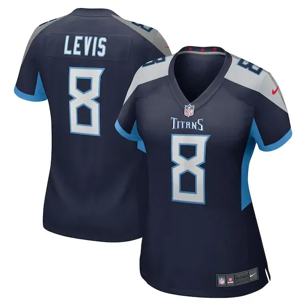 None Will Levis Game Jersey - Navy | NFL Player Jersey | NFL Football