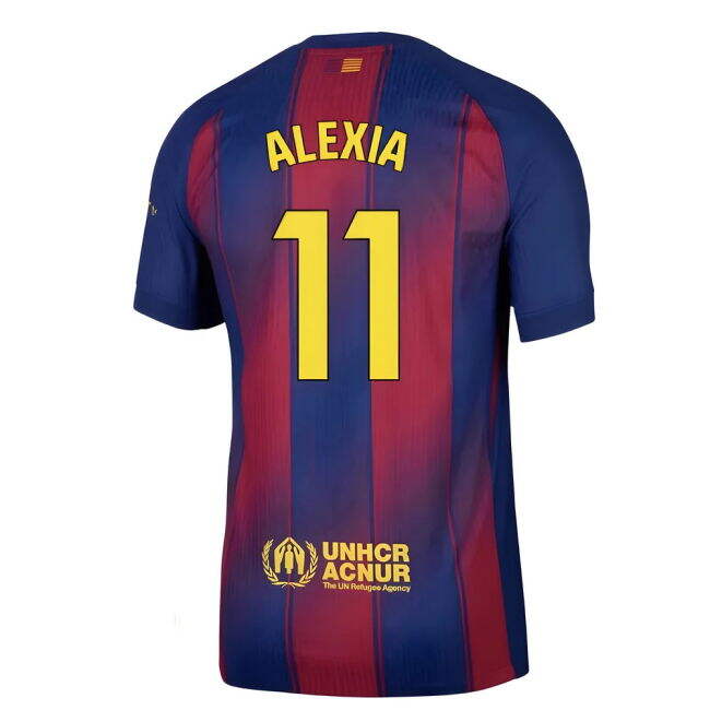 Camiseta Barcelona Hombres Local 2025-2026 - Alta Calidad - Alexia 11