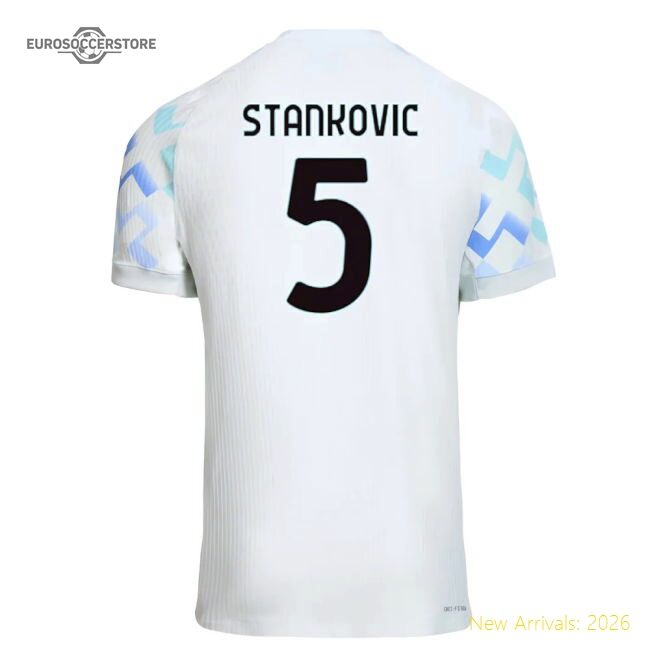 2025-2026 Inter Milan Away Top-tier Jersey Stankovic Kappa Kombat