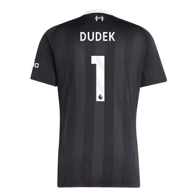 Women's 2025-2026 Liverpool Third Goalkeeper Shirt (Black) (Dudek 1)