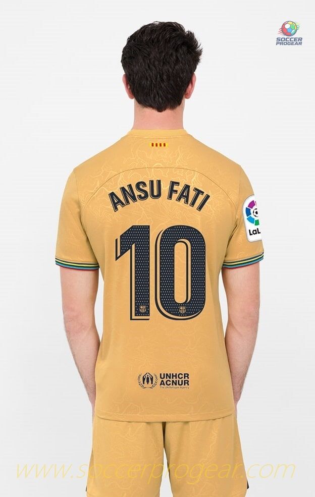 FC BARCELONA AWAY JERSEY ANSU FATI 2022 2023