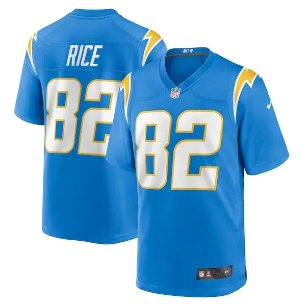 None Game Football Jersey - Blue L | team apparel | NFL Football