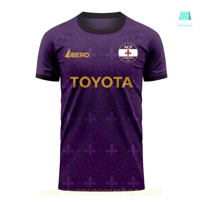 Fiorentina 2025-2026 Home Concept Football Kit (Libero)