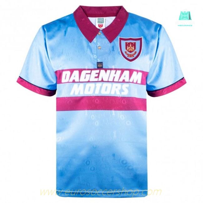1995-1996 West Ham Away Retro Shirt (Your Name)