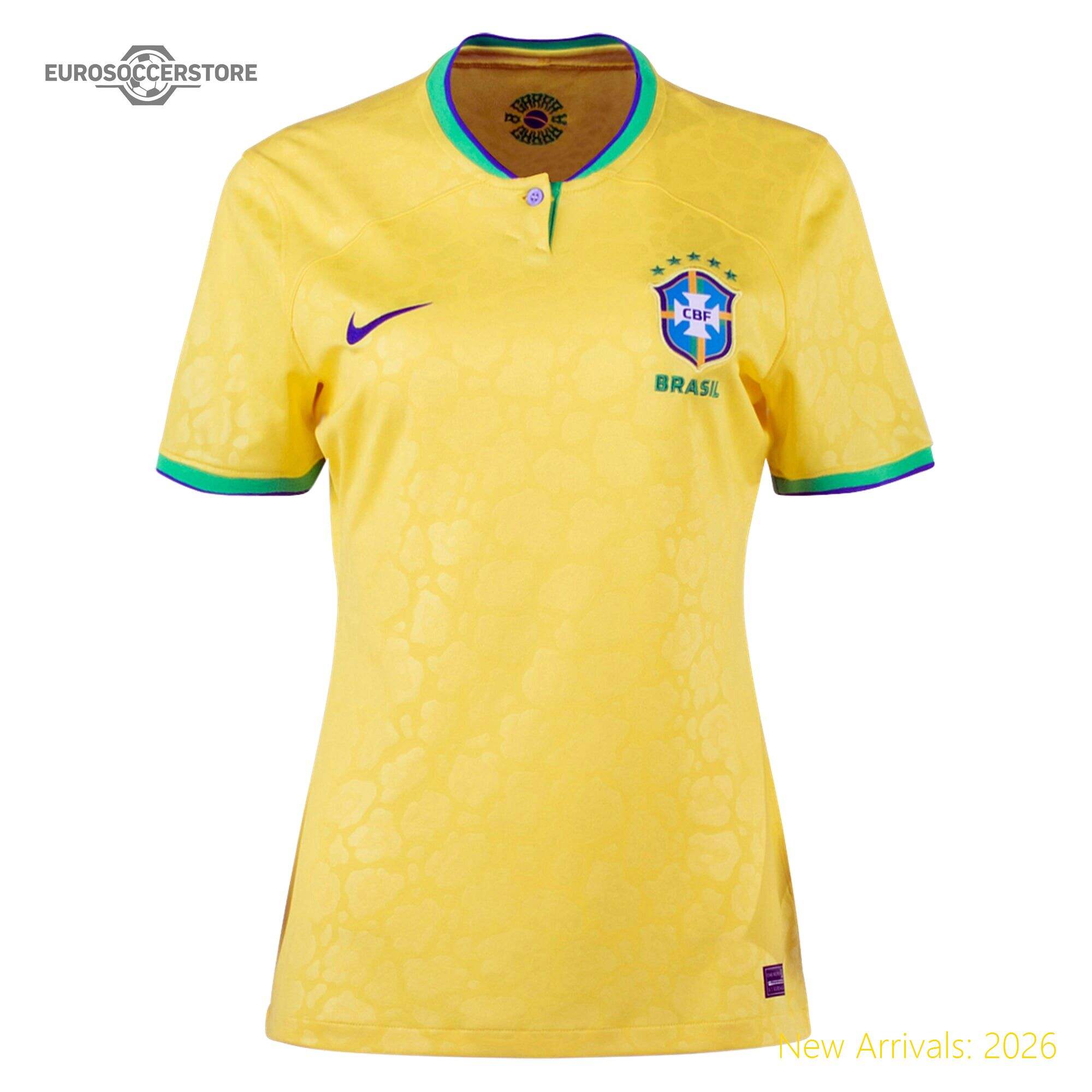 Sleek Design Women Official Bra Soccer Star Home Jersey 2022