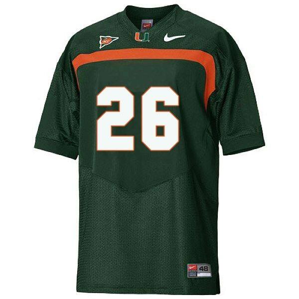 Men Top Program #26 Green Men Green Game-day Ready Jersey