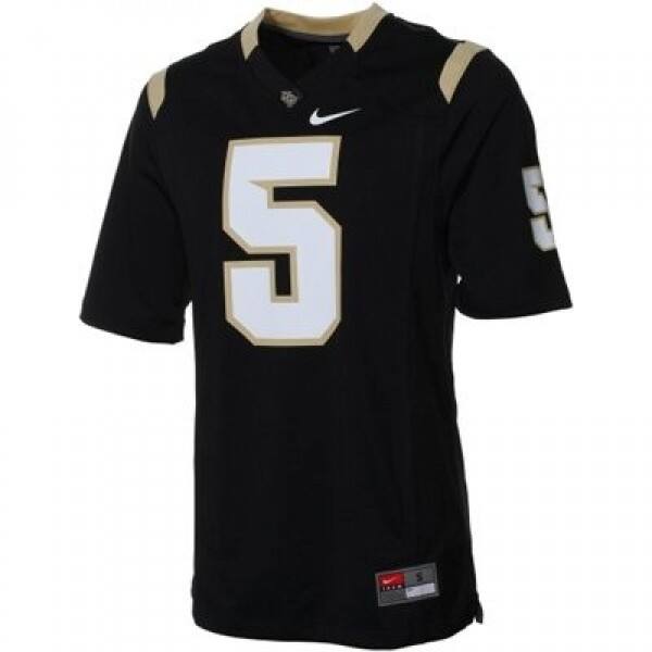 Men NCAA Team Black Men #5 Authentic Design Replica - Economical