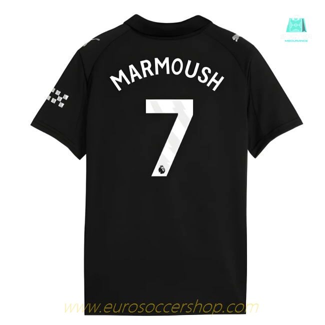 2025-2026 Man City Away Shirt (Kids) (Marmoush 7)