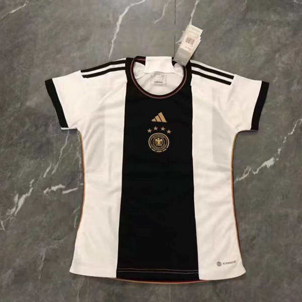 Womens Germany 2022 World Cup Home White Soccer Jersey Football Shirt