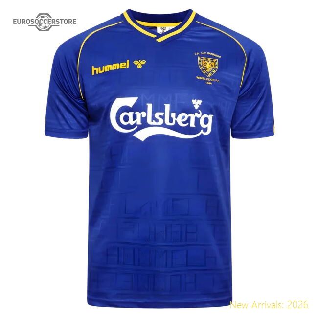 Premium 1988 Wimbledon Hummel Retro Home Shirt - Match Day Jersey
