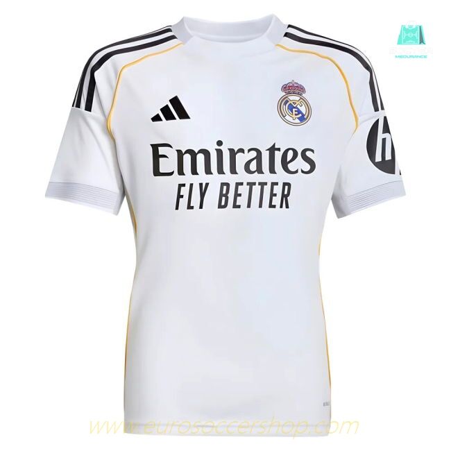 2025-2026 Real Madrid Home Shirt (Kids)