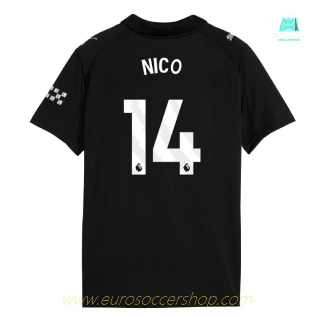 2025-2026 Man City Away Mini Kit (Nico 14)