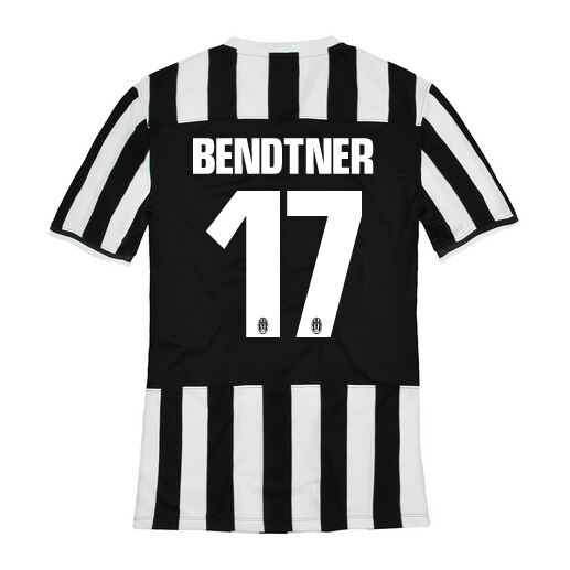 13-14 Juventus 17 Bendtner Home Jersey Shirt - Official Replica 1495