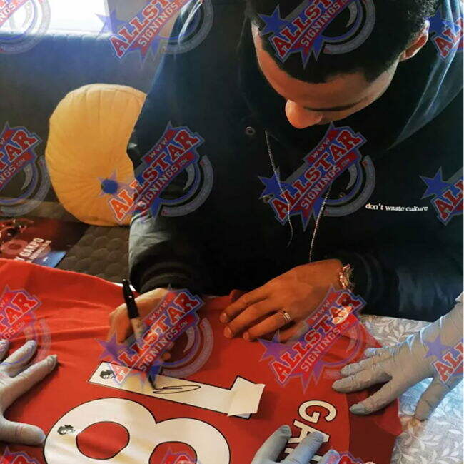 Liverpool 2020-21 Home Soccer Kit Printing L M S