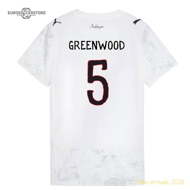 Official 2025-2026 Kidsuper X Manchester City Cwc Shirt (white)