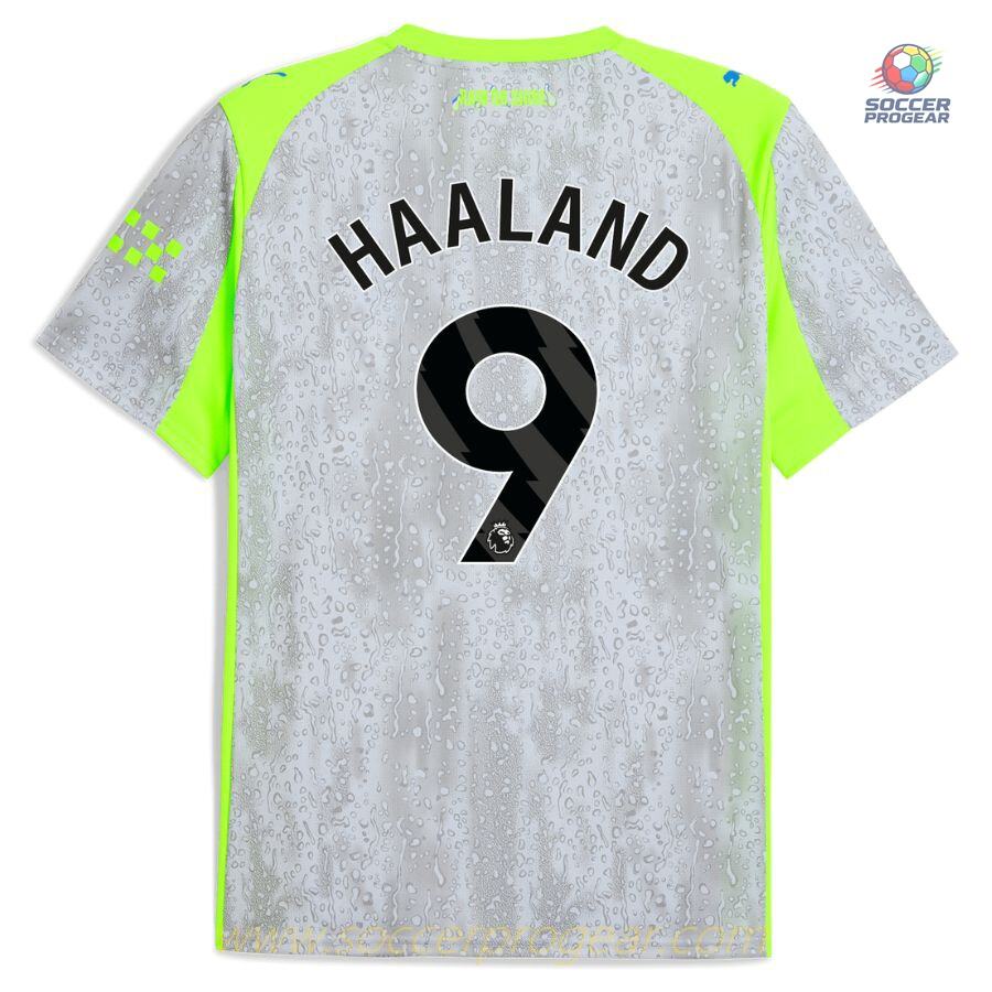 Manchester City Third Shirt 2025-2026 Season Haaland