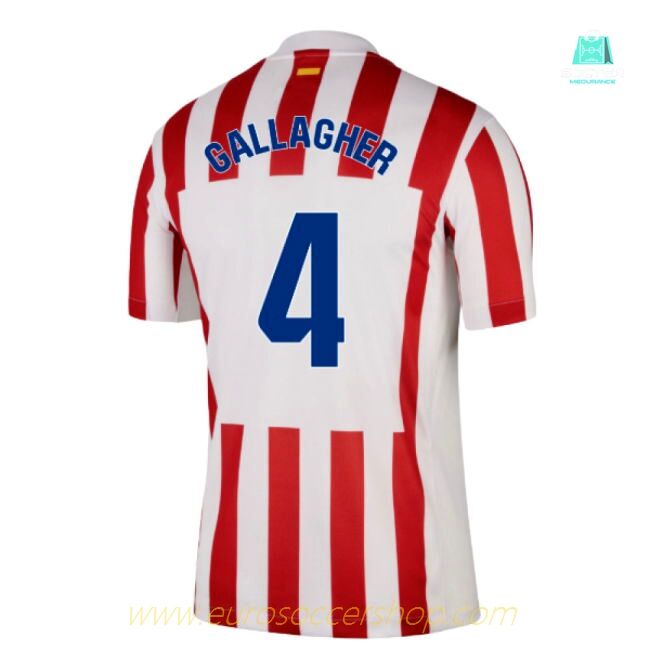 2025-2026 Atletico Madrid Home Shirt (Gallagher 4)