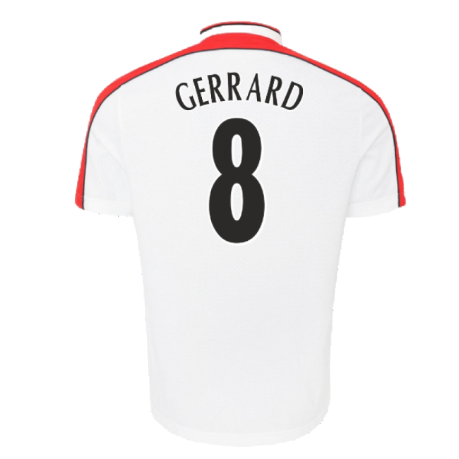GERRARD 8 Game Replica Liverpool Away Supporter Shirt (Adults)