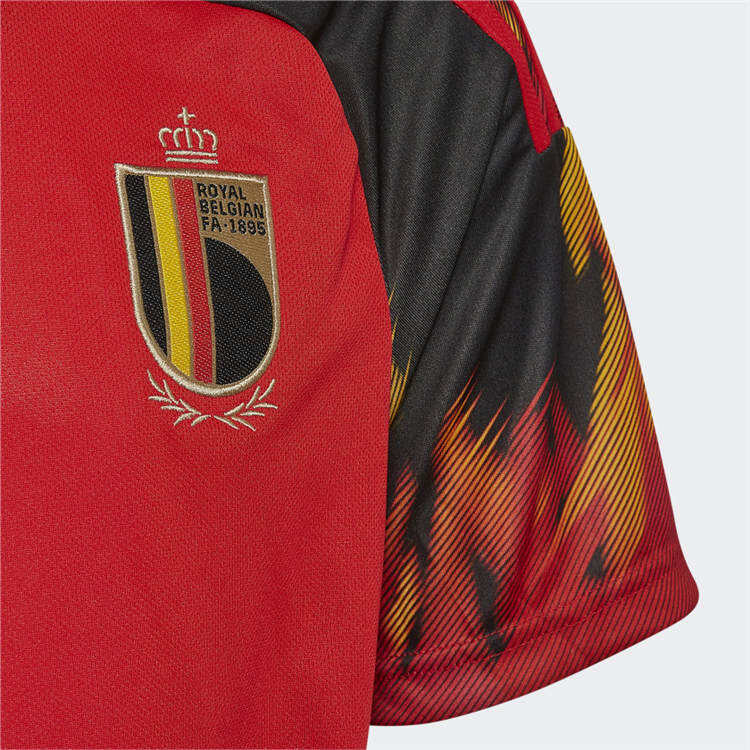World Cup 2022 Belgium Home RedBlack Soccer Shirt Soccer Jersey -